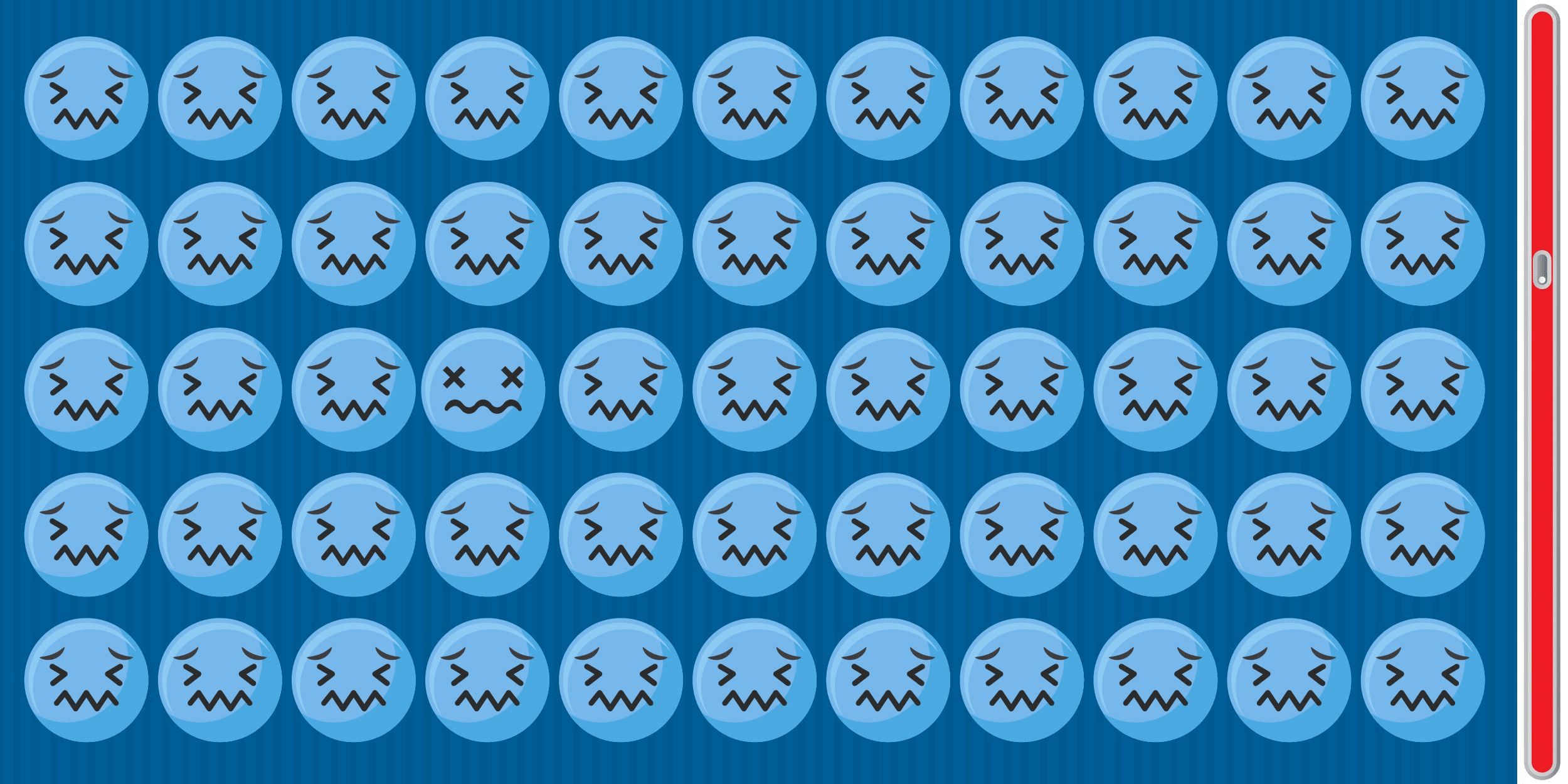Wyzwanie wizualne: przetestuj swoją ostrość wzroku, odkrywając ukrytego intruza emoji w mniej niż 8 sekund! Przygoda dla oczu, która będzie dla Ciebie wyzwaniem i zabawą jak nigdy dotąd.